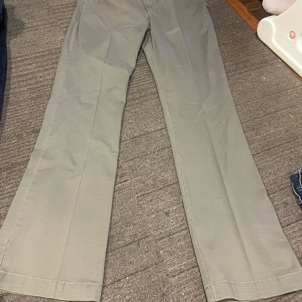 Calvin Klein Jeans Tan Boot Cut Flare Pants